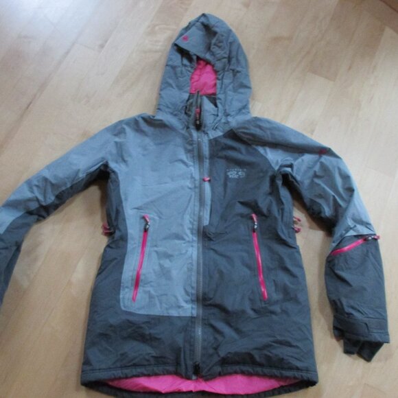 Mountain Hardwear Snowboard Hooded Dry Thermal Lite Jacket Womens Medium - Picture 4 of 16